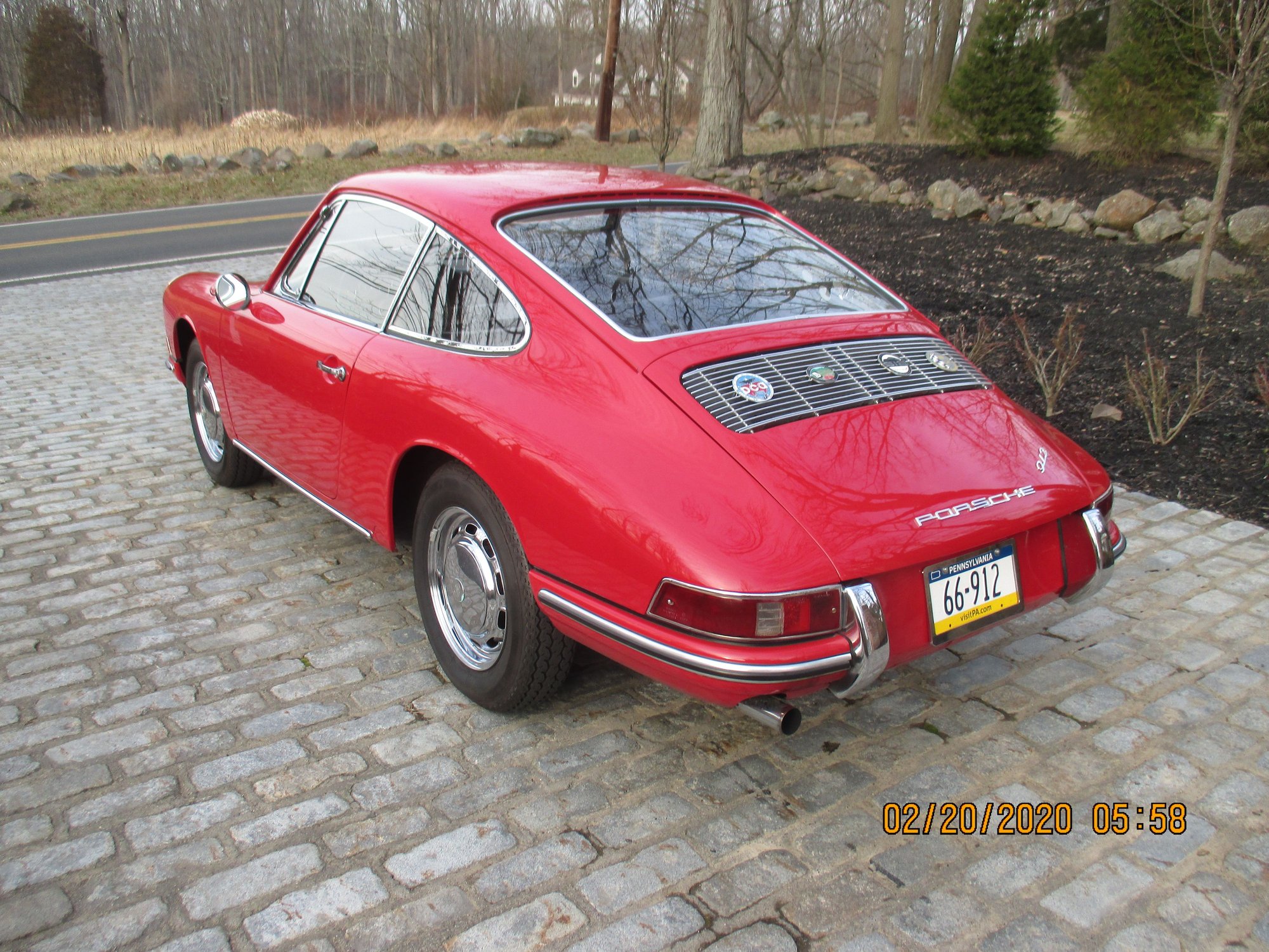 1966 Porsche 912 - 1966 PORSCHE 912  3 Guage Car - Used - VIN NUMBERS MATCHING - 70,875 Miles - 4 cyl - 2WD - Manual - Coupe - Red - Solebury, PA 18938, United States