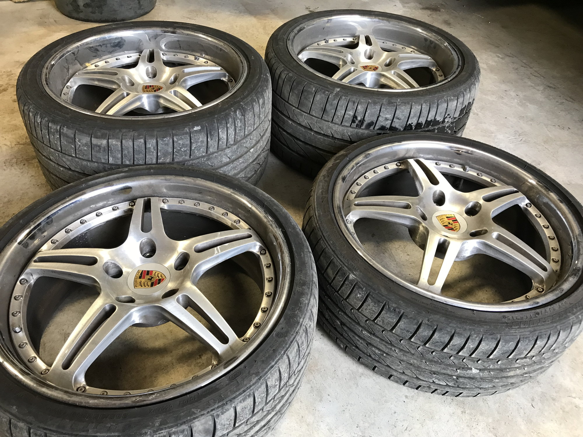 Wheels and Tires/Axles - 19" Staggered HRE 3 Piece Forged Wheels - Used - Mertztown, PA 19539, United States