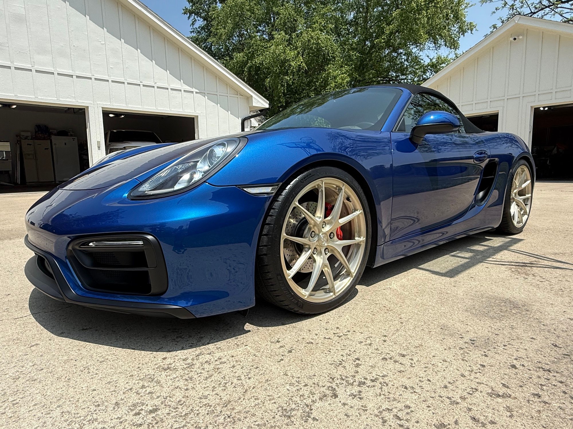 2013 Porsche Boxster - FS: 2013 981 Boxster S manual, 32k miles, Aqua Blue, GTS bumpers, some mods - Used - VIN WP0CB2A83DS133899 - 32,000 Miles - 6 cyl - 2WD - Manual - Convertible - Blue - Country Club, MO 64505, United States