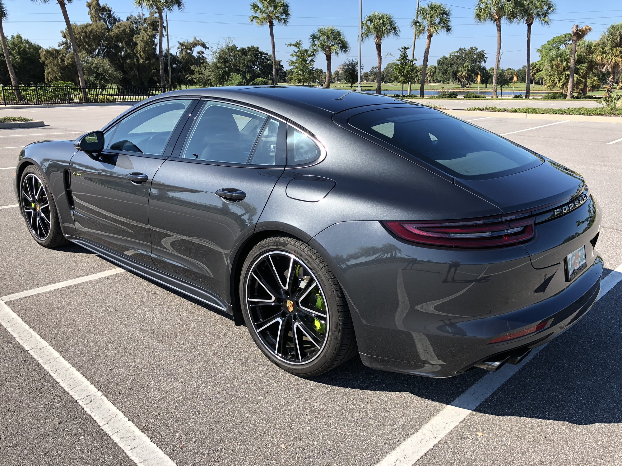 2018 Porsche Panamera - 2018 Porsche Panamera 4 e- Hybrid - Volcano Grey Metallic, $125,200 MSRP - Used - VIN WP0AE2A76JL128255 - 3,500 Miles - 6 cyl - AWD - Automatic - Sedan - Gray - Tampa, FL 33601, United States