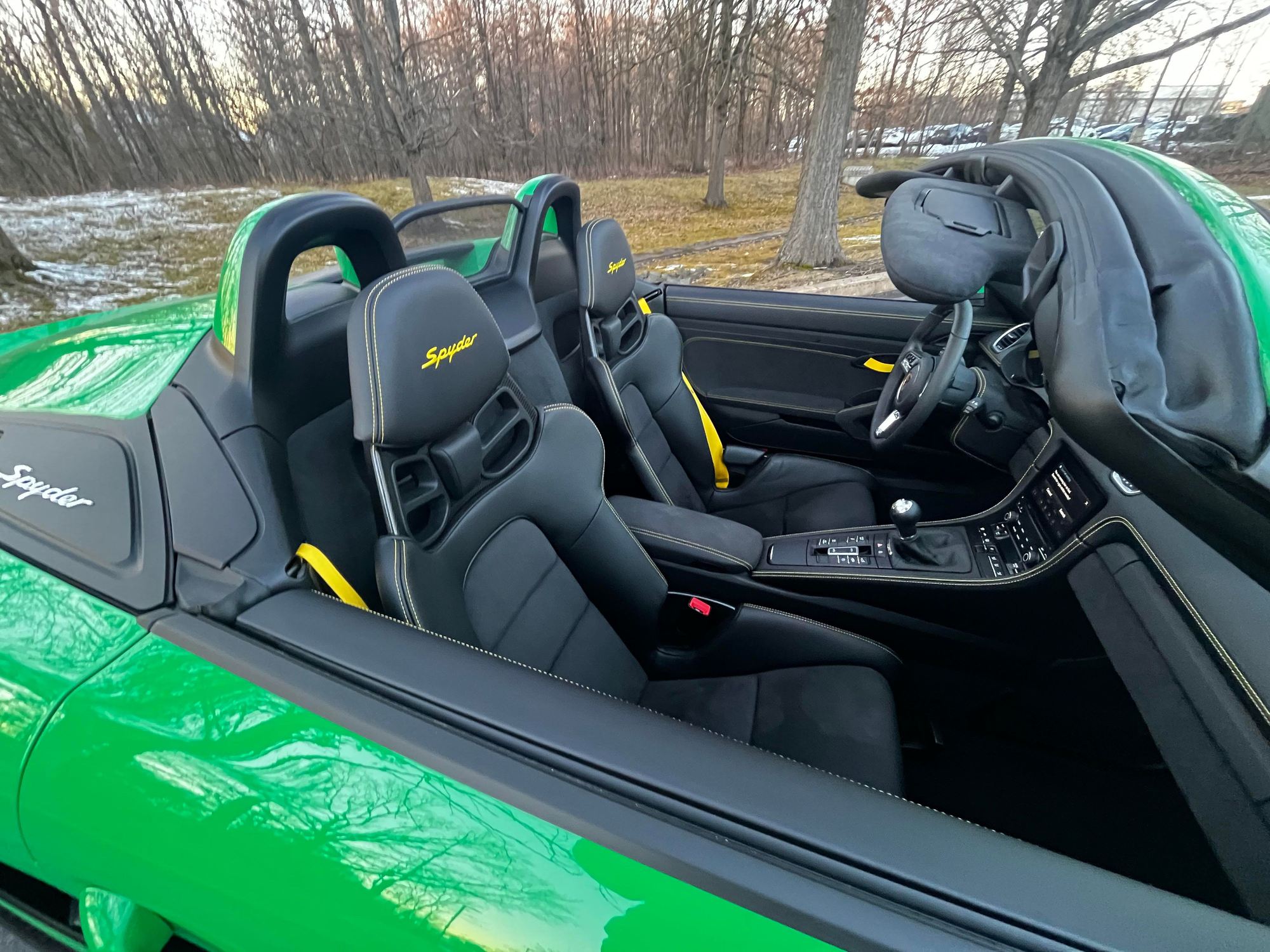 2022 Porsche 718 - CPO 2022 Porsche 718 Spyder - Used - VIN WP0CC2A82NS235581 - 1,040 Miles - 6 cyl - 2WD - Manual - Convertible - Other - Lawrenceville, NJ 08648, United States