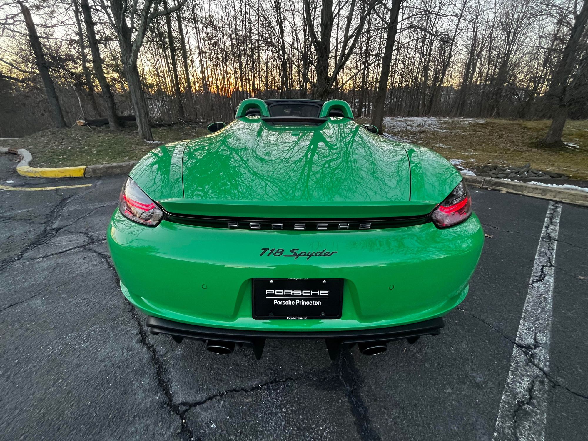 2022 Porsche 718 - CPO 2022 Porsche 718 Spyder - Used - VIN WP0CC2A82NS235581 - 1,040 Miles - 6 cyl - 2WD - Manual - Convertible - Other - Lawrenceville, NJ 08648, United States