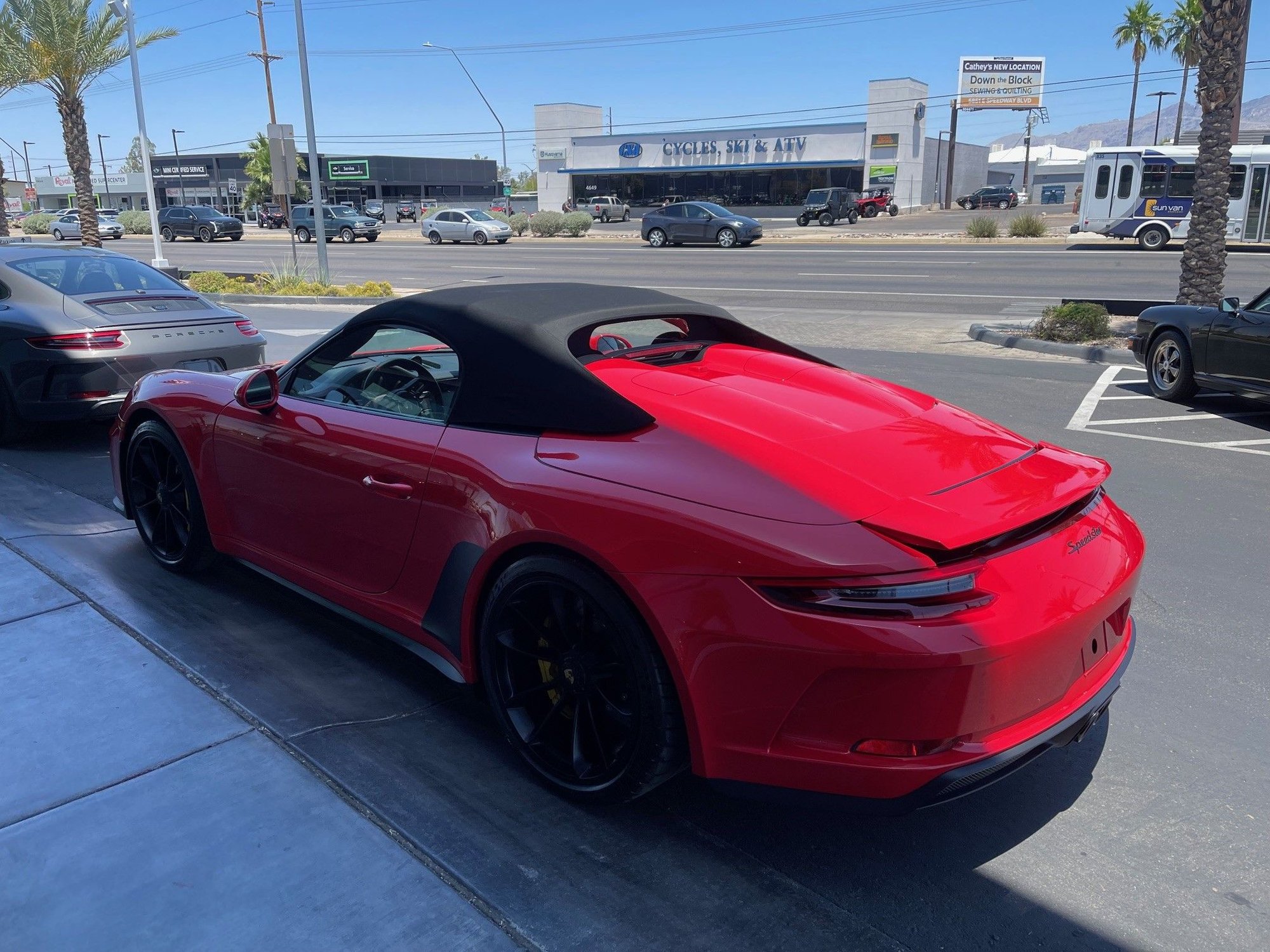 2019 Porsche 911 - 2019 Guards Red Speedster! Full Body PPF! Fresh CPO! 4600 Miles! - Used - VIN WP0CF2A98KS172224 - 4,600 Miles - 6 cyl - 2WD - Manual - Convertible - Red - Tucson, AZ 85711, United States