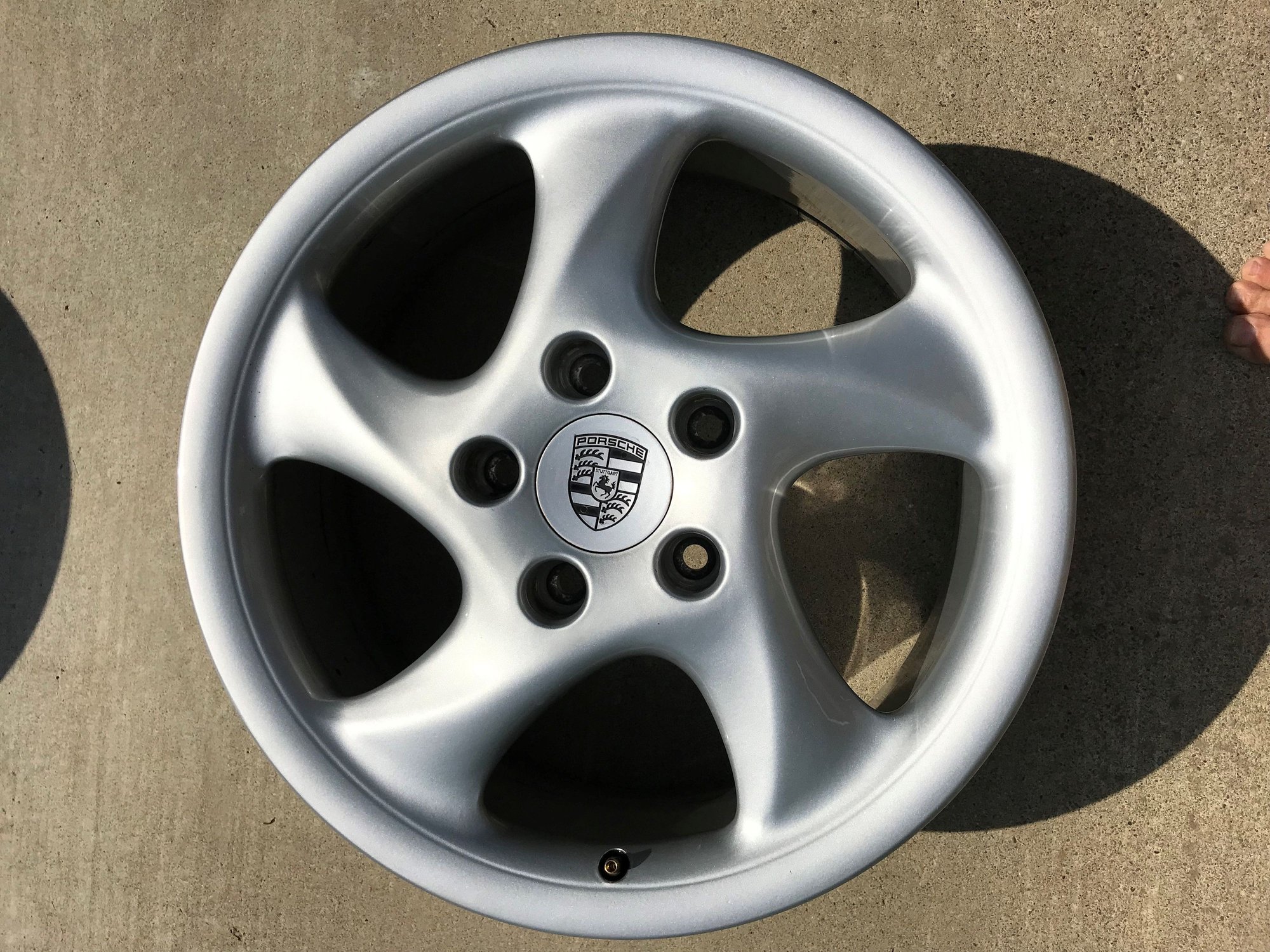 Wheels and Tires/Axles - 18" Porsche Turbo Twist Wheels 996 Narrow Body - Used - 1999 to 2005 Porsche 911 - Sacramento, CA 95864, United States