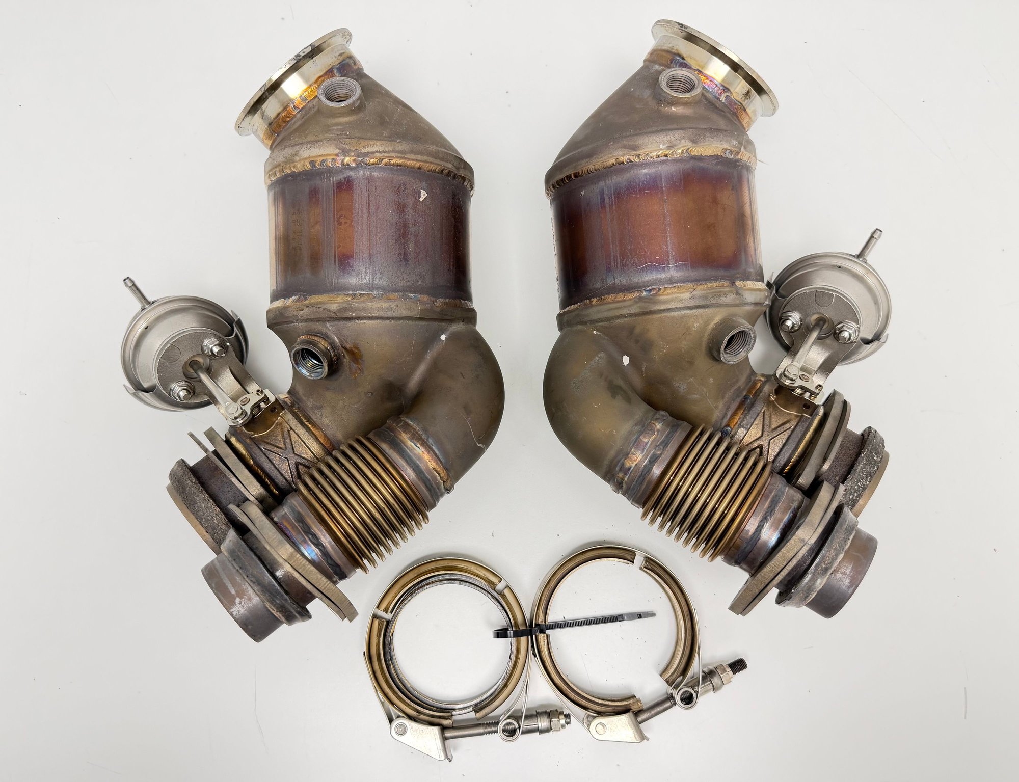 Engine - Exhaust - Dundon Street Headers+Muffler Exhaust 2010-2011 Porsche 911 997.2 GT3 GT3 RS - Used - Hollywood, FL 33020, United States