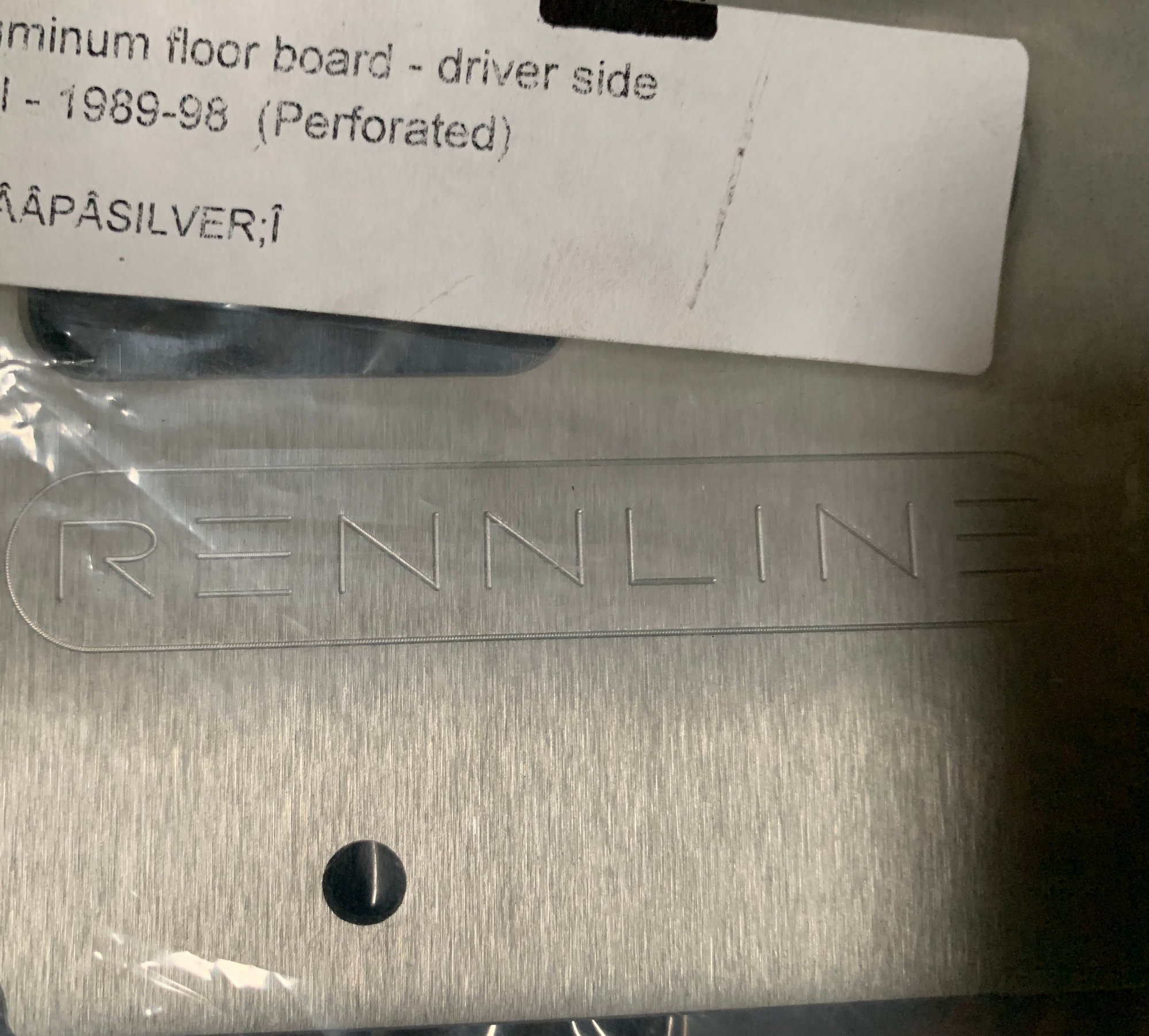 Miscellaneous - CHEAP:  Price change:  Rennline Aluminum Floorboard - Driver Side - New - 1989 to 1998 Porsche 911 - Baltimore, MD 21212, United States