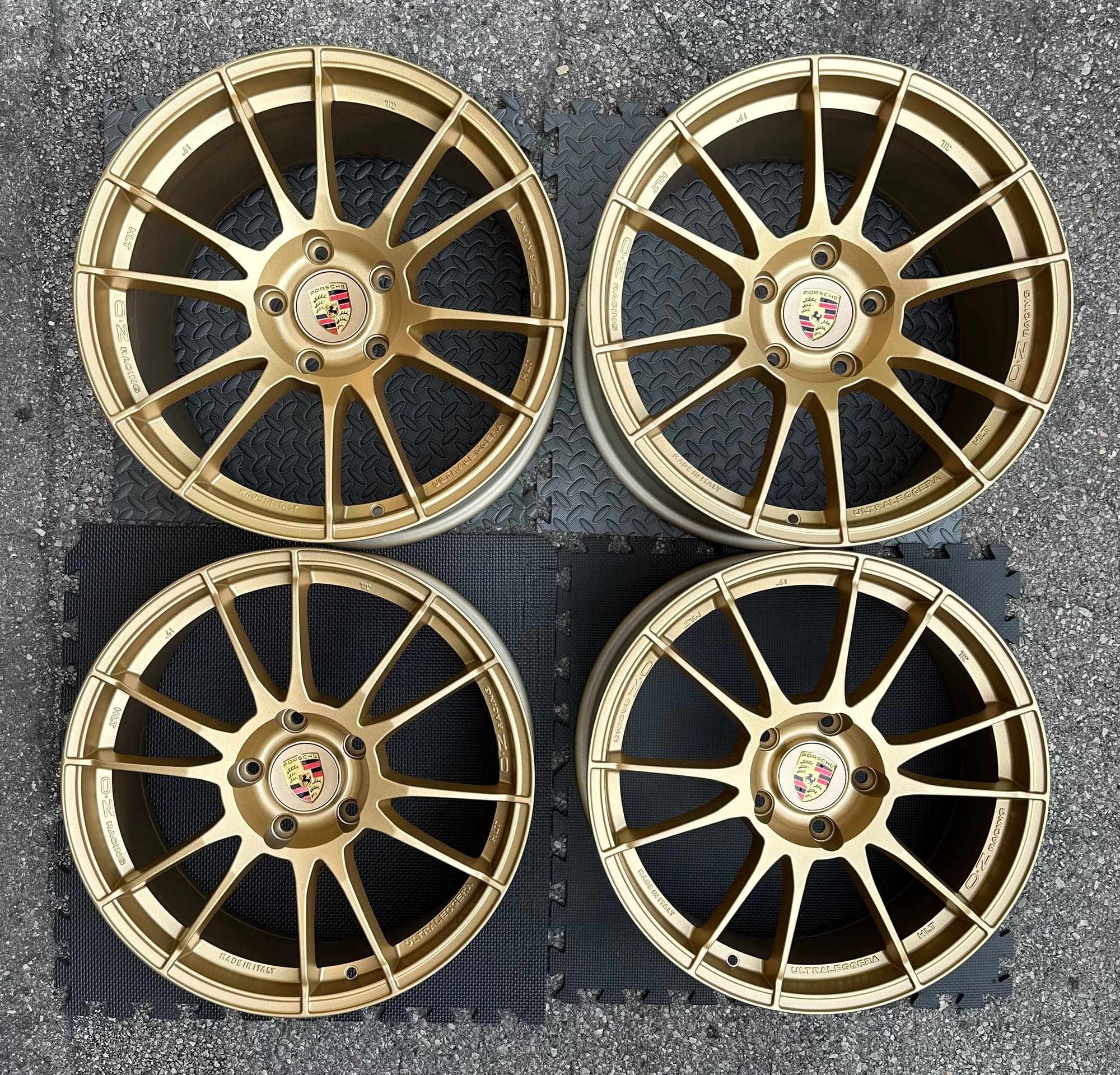 2016 Porsche 911 - 19" OZ wheels from 911 - Aurum Gold - Accessories - $2,000 - Niagara Falls, NY 14304, United States