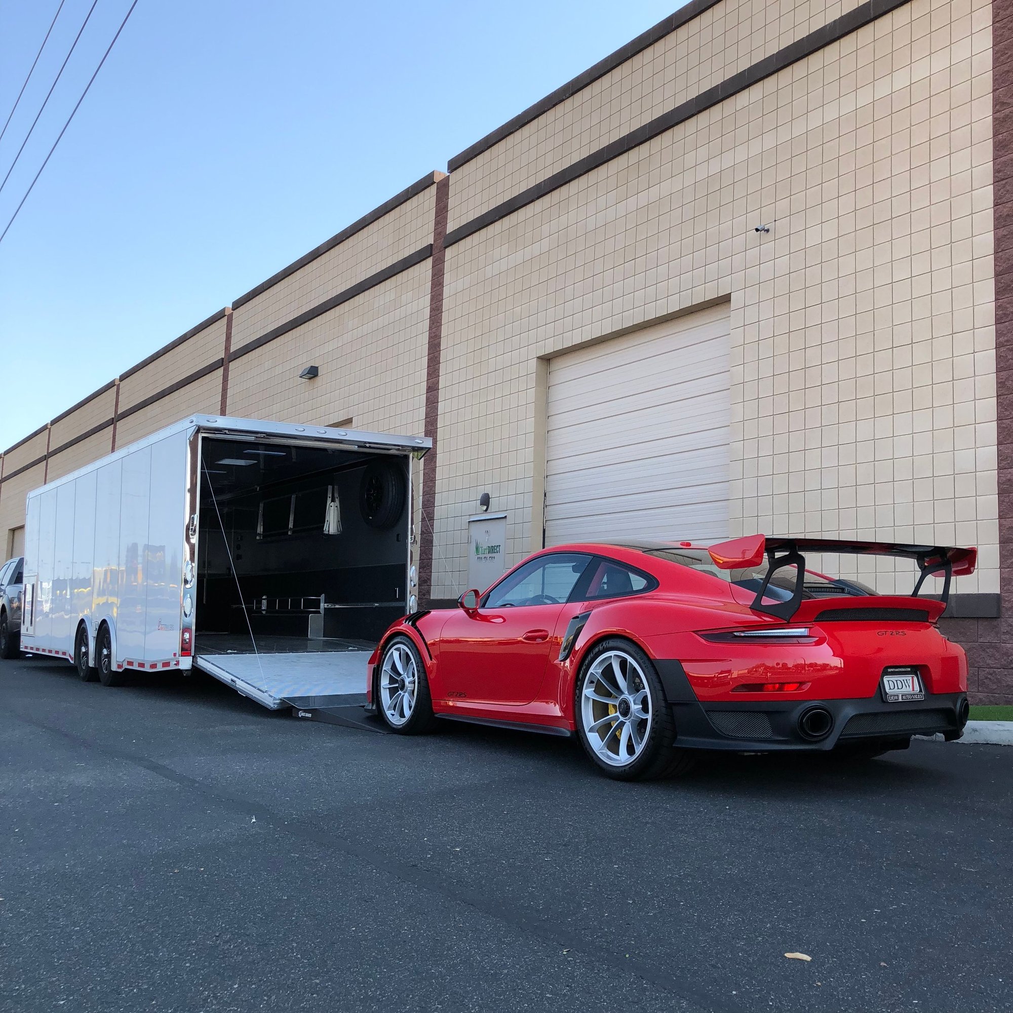 Enclosed Trailer for Track Days Rennlist Porsche