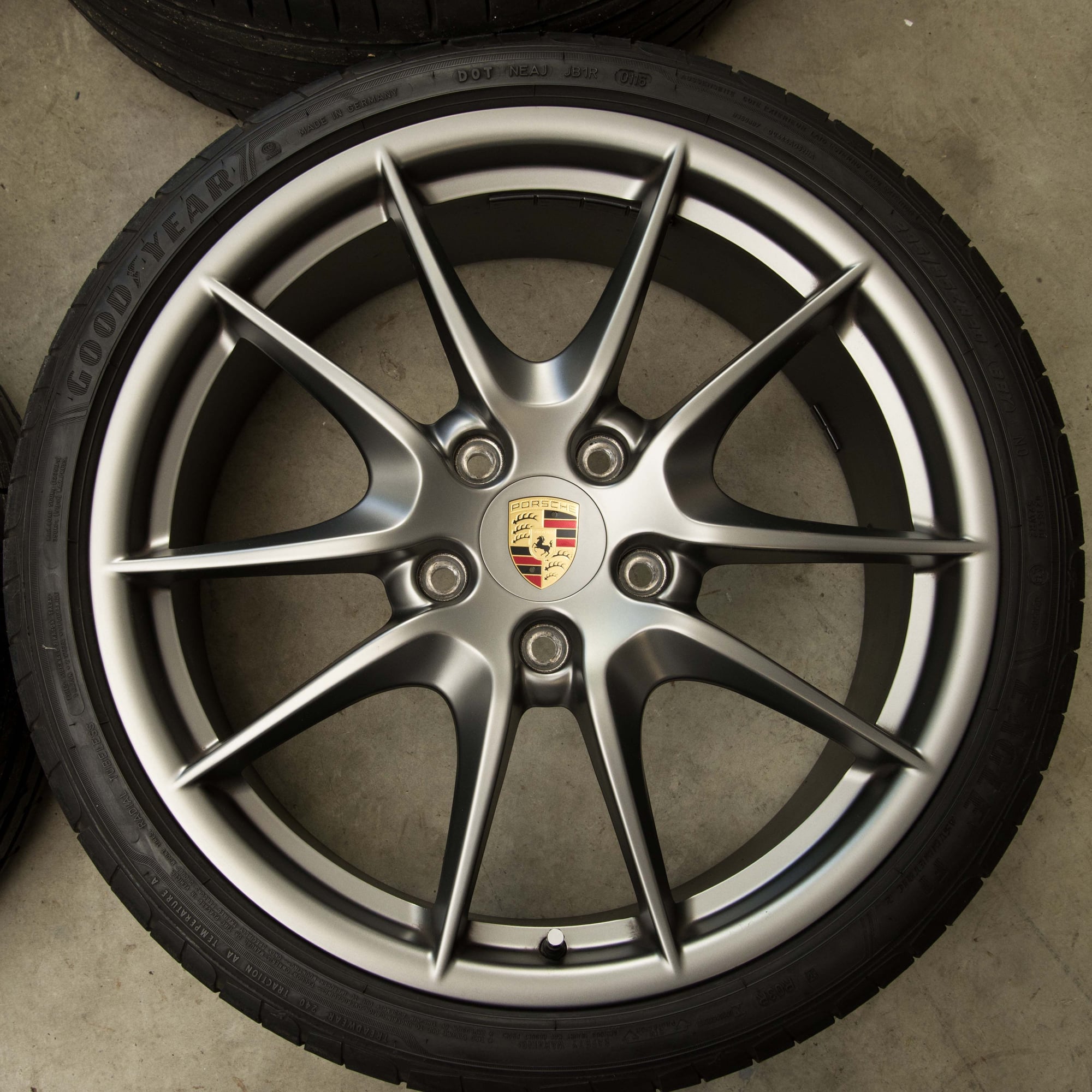 Wheels and Tires/Axles - Sold 20" OEM wheels & tires for 981 / 718 - Used - 2013 to 2018 Porsche Boxster - 2013 to 2018 Porsche Cayman - Bay Area, CA 94301, United States