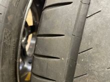 Inner edge rear tire #2