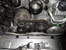 First step, out with the air box.