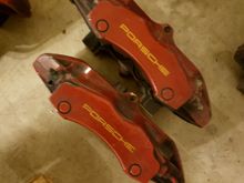 Pair late cup 996 rear calipers. 500$ BPS