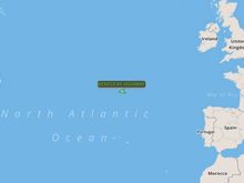 Half way across the ocean!
