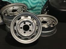 Steel wheels 15x 5.5
