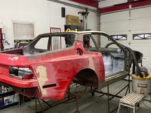 Start of bodywork