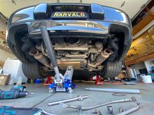 Wrenching, tools everywhere!