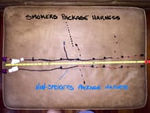 Wiring Harness: Smoker & Non-Smoker