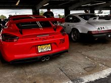 My wife and I puttered around in the GT4. I Couldn't get a clean run in with a full track and 62 cars in black eventually dropping down to 40 or so. My son spanked the 964 silly. 