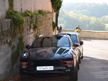 A TechArt Macan in Rothenburg od Tauber.