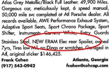 Owners consider the eRam Kit an upgrade when selling their car.