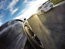 Yesterday at t-hill. Photo taken with GoPro Hero4 mounted on friend's 991 GT3.