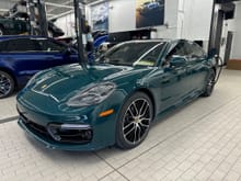 2024 Panamera protected with XPEL PPF directly off the trailer.