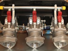 Initially we ran with Bosch 'Red Devil" injectors these ended up not suitable for the task as we were getting fueling issues at the top of the rev range on the dyno.  They were replaced with Injector Dynamics ID1000 Injectors...