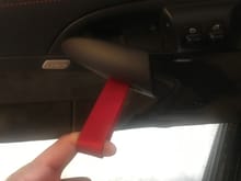 Replica RS door pull (fully extended)