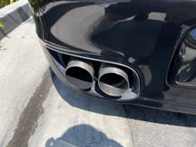2012 911 Turbo S exhaust