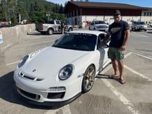 Showing off my my 7.2 3RS at the parking lot in Leavenworth, WA