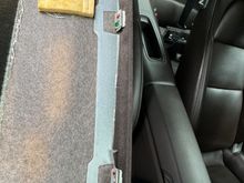 Clips around the sunroof. They should be on the headliner side, these just press fit into the frame around the sunroof. Note it's the same for glass or metal sunroofs. Same headliner, same sunroof frame, same clips. 