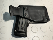 Modified Kydez holster and Sig 238