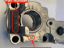 Location of part number and version 