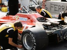 Ferrari In Pits