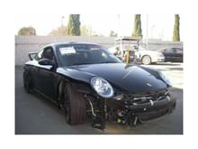 Black GT3 wreck 2