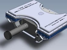 CAD Twin Screw Assembly pic Front