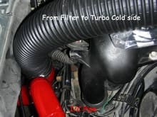 GT2 intake on engine