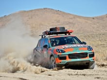 Rebelle Rally women-only ten days navigating the desert no electronics only paper and compass.  Sandy Conner and Lisa Wolford won their class in this 958 Cayenne.