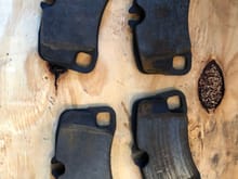 TRW rear brake pads - used 2-3k miles (picture 2)