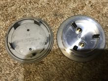 The old and the new: rear view