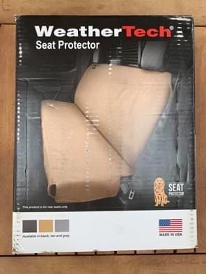 Interior/Upholstery - WeatherTech Seat Protector for 2003 - 2010 Porsche Cayenne - Used - 2003 to 2010 Porsche Cayenne - Newark, CA 94560, United States