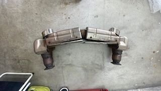 Engine - Exhaust - 2002 996 Turbo Exhaust - Used - 2002 to 2003 Porsche 911 - Simi Valley, CA 93065, United States