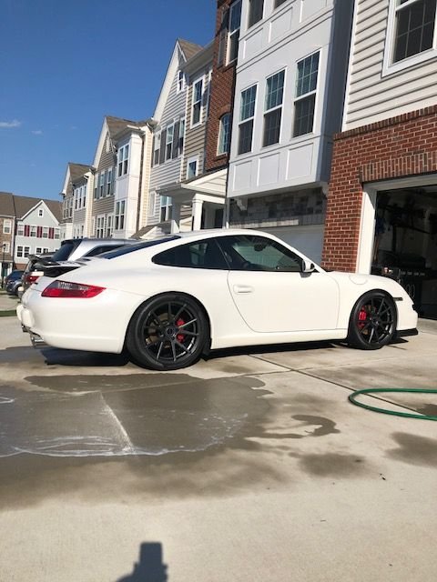 2005 Porsche 911 - 2005 911 Carrera 3.6 Aerokit front bumper/Vorsteiner wheels - Used - VIN WP0AA29985S715876 - 77,680 Miles - 6 cyl - 2WD - Manual - Coupe - White - Ashburn, VA 20147, United States