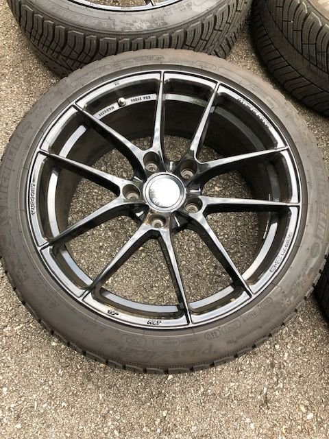 Wheels and Tires/Axles - 19" Cayman/Boxster Winter Wheel/Tire Package (OZ Leggera/Michelin Alpin) - Used - 2012 to 2019 Porsche Cayman - Louisville, KY 40207, United States