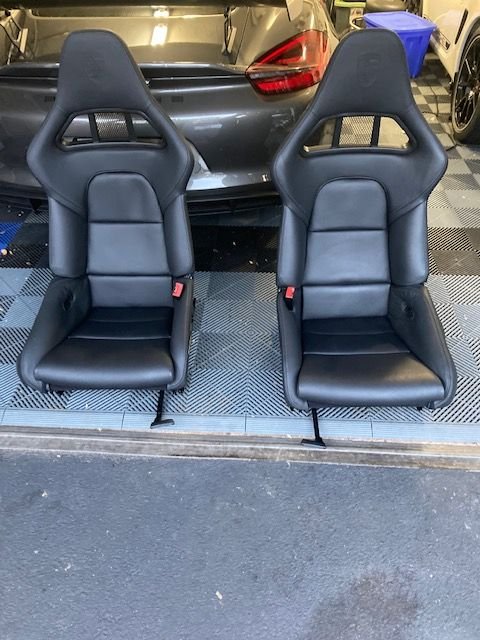 Interior/Upholstery - Porsche OEM GT2 Carbon Bucket Folding and heated seats - Used - All Years Porsche 911 - Yardley, PA 19067, United States