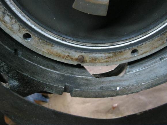 damper notch at bottom