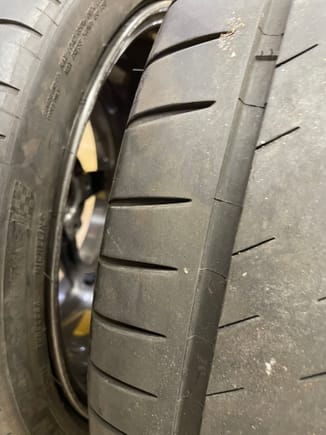 Inner edge rear tire #2