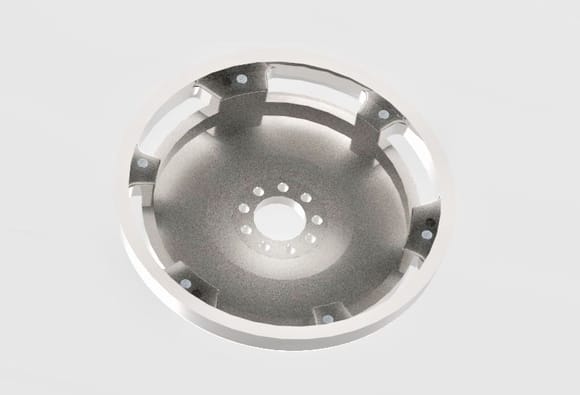 I did a quick render of the flywheel. 