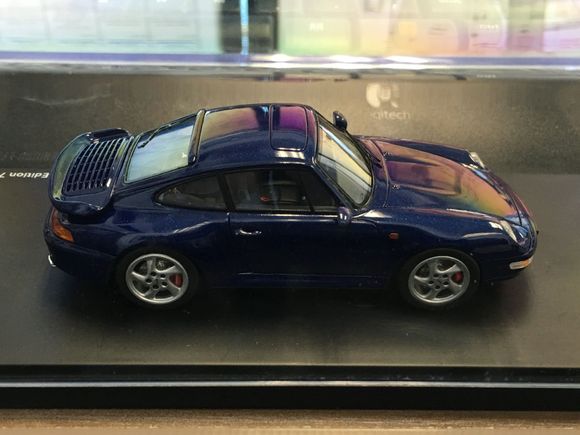 Minichamps 1:43 desk scale model included with sale. 