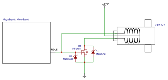 3-pin ICV Driver Circuit